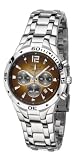 Accurist/MB764BR/Gents/stainless stee/brown dial/Chronograph/bracelet watch