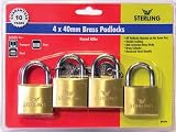 Review Sterlng  / Sterling Bpl422 Padlock Brass 20Mm X4