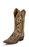 Justin Women's Bent Rail Puma Cowgirl Boot Tan 9 M US