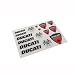 Ducati Corse Sticker Set