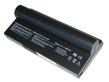 Extended Capacity Laptop Battery for Asus Eee PC 901 1000 1000H 1200 Series, Black