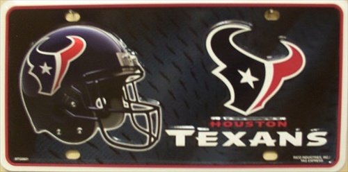 Houston Texans License Plate Frame NFL