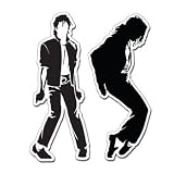 MICHAEL JACKSON 2 STICKER SET - Sticker Decal - #S0057