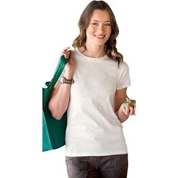 District Threads Junior Ladies 100% Organic Cotton Perfect Weight Tee