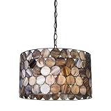 3 Light Pendant - Blue Gray by Landmark
