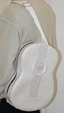 from Musicwear Musicwear: Acoustic-Style Shoulder Bag With Built In Rechargable Speaker (White)