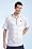 Short Sleeve Tennis Super Dry Stripe Polo with Zip