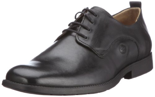 camel active Lisbon 90 192.90.01, Herren Klassische Halbschuhe, Schwarz (black), EU 44.5 (UK 10)