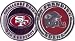 NFL San Francisco 49ers Challenge Coin Poker Card Cover