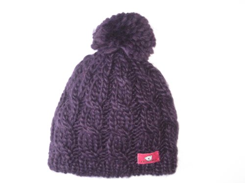 Eisb&auml;r Kinder M&uuml;tze Antonia, aubergine, 55
