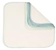 Imse Vimse Organic Flannelette Washcloths - 12 pack Ocean Imse Vimse Organic Flannelette Washcloths - 12 pack Ocean