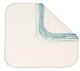 Imse Vimse Organic Flannelette Washcloths - 12 pack Ocean