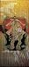Rasta Lion One Love ~ Hand Painted ~ Gateways 100% Bamboo Beaded Door Curtains ~ Approx 90 Strands