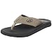 Reef Men's Phantoms Thong Sandal,Black/Tan,11 M US