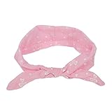 Ochine　2016年新品♪赤ちゃんもオシャレに♪ 新生児 赤ちゃん 出産祝い　ベビー キッズ ヘアバンド　弾力性　可愛いボウ 5色選択 (ピンク)