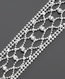 Givenchy Silvertone Crystal Bracelet