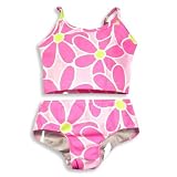 Girlfriends by Anita G. - Toddler Girls 2 Piece Tankini Swimsuit, Pink, Lime