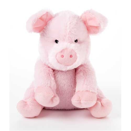 Childrens Toyshop  Toys : Pinky The Pig - Microwavable Warmer - Cozy Plush - Beddy Bear Buddies