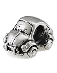 Ohm Sterling Silver Bug Classic Car Bead Charm