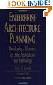 Enterprise Architecture Planning: Developing a Blueprint for Data, Applications and Technology