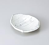 粉引彫13cm小皿　3個組 【美濃焼　和皿】 〔キャッシュバックキャンペーン対象商品〕