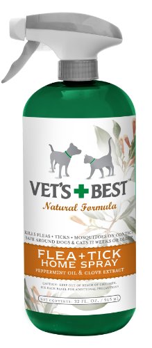 Vet’s Best Natural Flea + Tick Home Spray, 32 oz Reviews