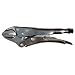 Grip-On 112-07 7-Inch Straight Jaw Locking Pliers, Nickel-Plated