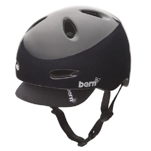 Bern 2012 Women's Berkeley Summer Bike Helmet (Matte Cyan w/ White Visor - L)