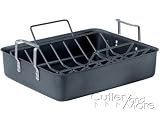 Calphalon 12 x 16 Nonstick Hard-Anodized Roaster & Rack