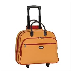 Buy Baggallini Rolling Tote Bagg in Pewter Mimosa RTC269PTMI by Baggallini