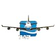 747 Head-On Magnet