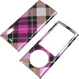 Premium Designer Crystal Snap on Case for the Apple iPod Nano 5 5th Generation Hot Pink Plaid Checkeres Print 41tHx2Mh41L. SL160 Premium Designer Crystal Snap on Case for the Apple iPod Nano 5 5th Generation Hot Pink Plaid Checkeres Print