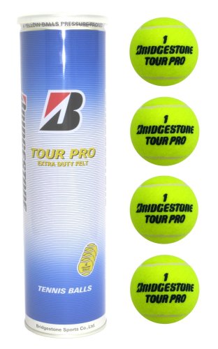 ブリヂストン(BRIDGESTONE) 硬式テニスボール TOUR PRO 4個入