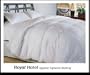1200 Thread Count King Size Siberian Goose Down Comforter 100% Egyptian Cotton 1200 TC - 750FP - 50Oz - Stripe White