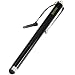 iKross Stainless Steel Capacitive Stylus with 3.5mm Adapter Plug (Black) for iPad 2, new iPad, Kindle Fire, iPhone 4S 4 3GS, iPod Touch, Motorola Xoom, Xyboard, Droid, Samsung Galaxy, Asus Eee Pad Transformer, Acer Iconia, ViewSonic gTablet, Toshiba Thrive, Superpad, HP Touchpad, Blackberry Playbook & Other tablets - Retail Packaging