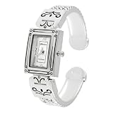 Geneva Platinum Four Rope Cuff Watch by Geneva