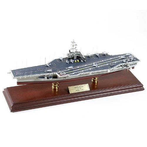 USS Ranger CV-61 Wood Model Ship 1/700 Scale