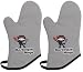 Now Designs Oven Mitts, BBQ Ninja, Set of 2