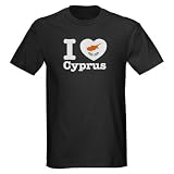 I love Cyprus Cyprus Dark T-Shirt by CafePress