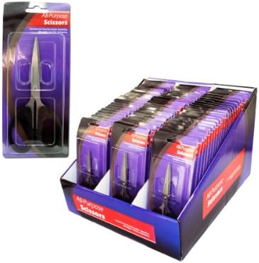Wholesale Set of 72, All-Purpose Scissors Display (School & Office Supplies, Scissors), $1.50/set delivered