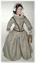 U.S. Historical Society Florence Nightingale Limited Edition Numbered Porcelain Collectible Doll "The Lady With The Lamp"