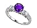 2.03 cttw 14k White Gold Plated Sterling Silver title=