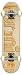 Termite TM Wood Logo Complete Skateboard Deck