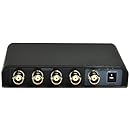 OREI SDI-104 1x4 Powered SDI Splitter - Supports HD-SDI, SD-SDI and 3G-SDI Signals (1 input, 4 outputs)