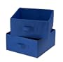 Honey-Can-Do SFT-01277 Accessory Drawers for Hanging Organizer, 2-Pack, Navy