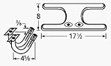 H-Shaped Twin Stainless Steel Burner Special Venturi