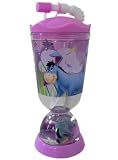 Disney Pooh & Friends Sipper Bottle - EEYORE drinking bottle with flex straw