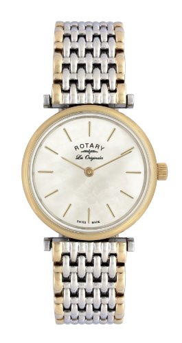 Rotary Damen-Armbanduhr Quarz Analog LB90001/41 Preisvergleich