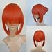 cosplay Final Fantasy Anime Human made Wig short grey straight full party Wig