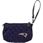 New England Patriots Quilted Wristlet, Navy